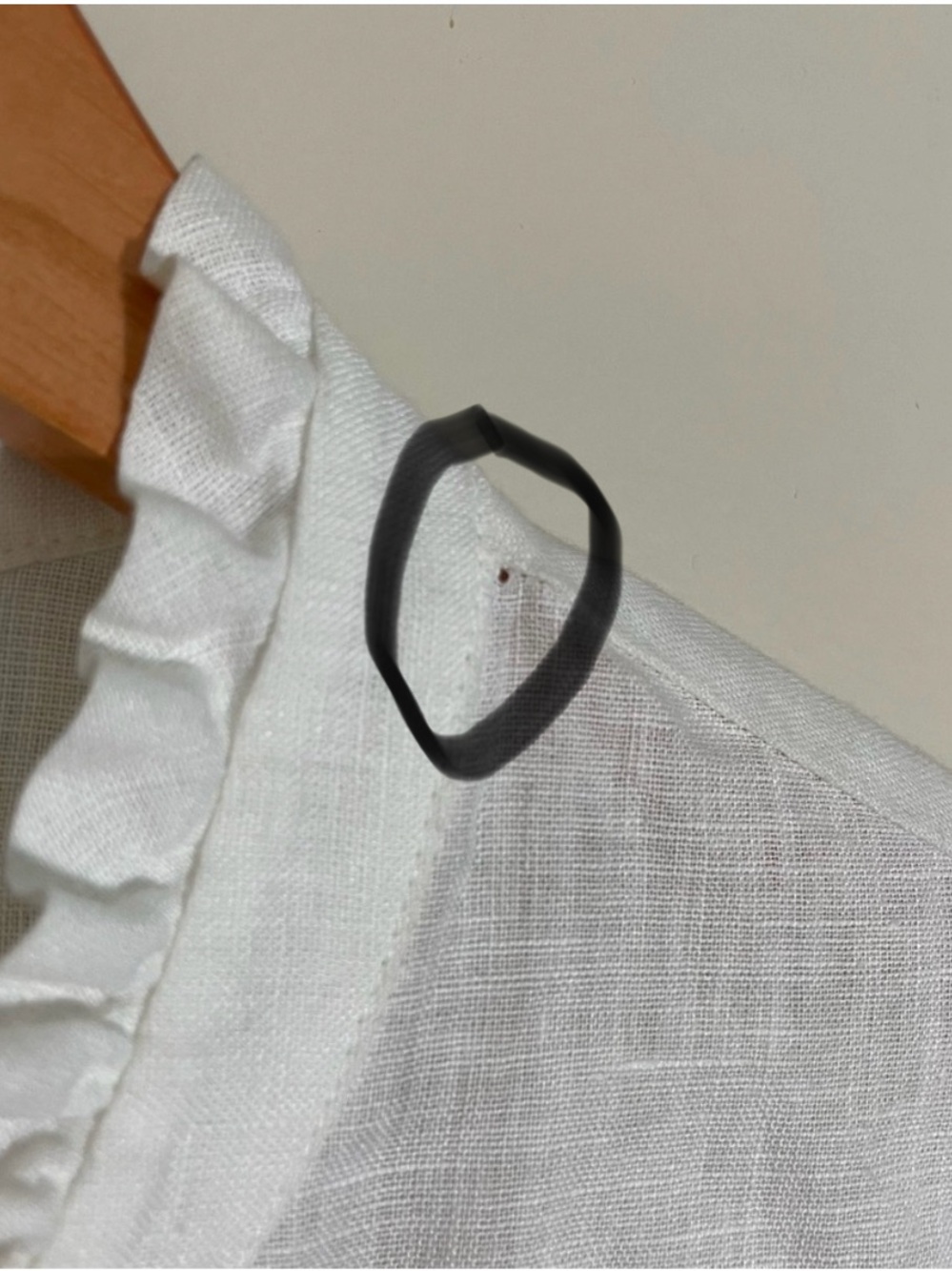 Reformation Linen Ruffle Shirt - Picture 9 of 9